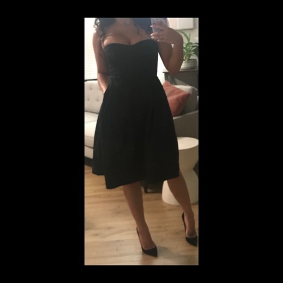 Calvin Klein Strapless Cocktail Dress - Picture 2 of 2